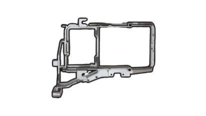 DAF CF Serisi Far Tutucu Braket - Sol